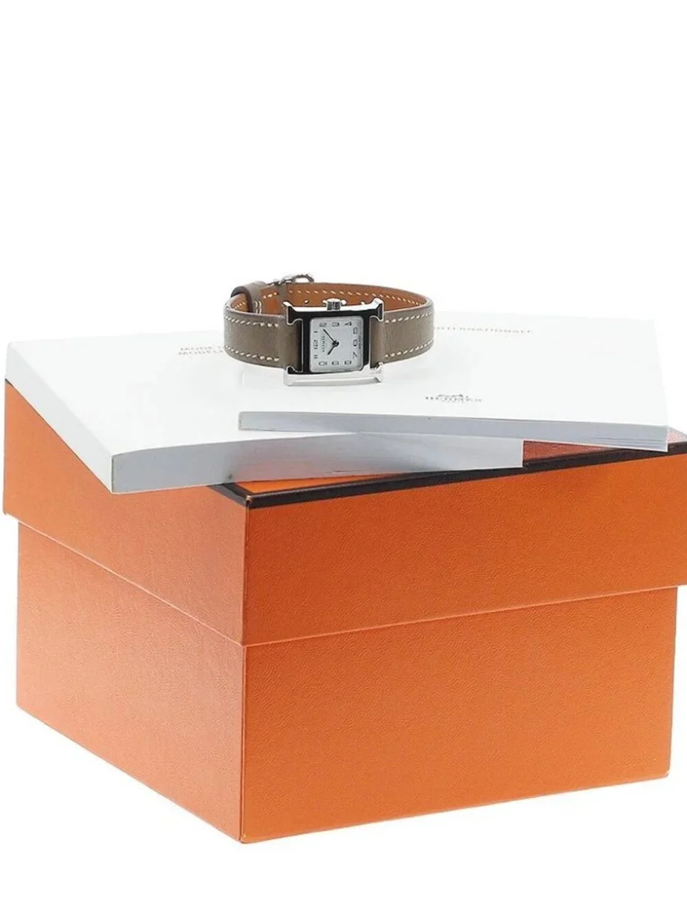 HERMES H watch mini HH1.110 white Dial Quartz Ladies Watch_966788